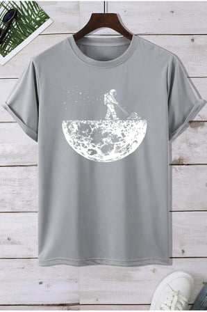 Uzay Temalı Tasarım Tshirt