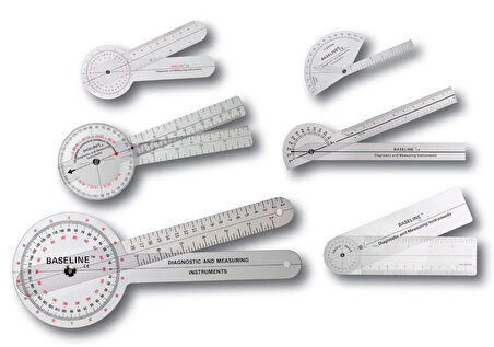 Baseline Metal Gonyometre - 6 Parçalı Set: