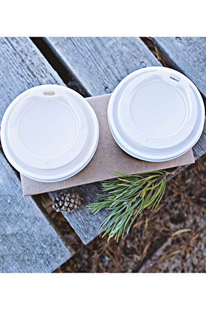 12 OZ Emzik Kapak Beyaz - 1000 Adet