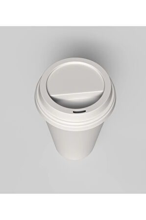 12 OZ Emzik Kapak Beyaz - 1000 Adet