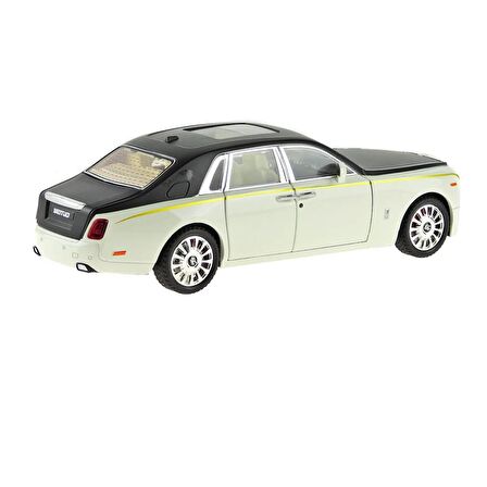 1:20 Ölçek Die-cast model Süper lüx Araba Metal Işıklı 26Cm Siyah