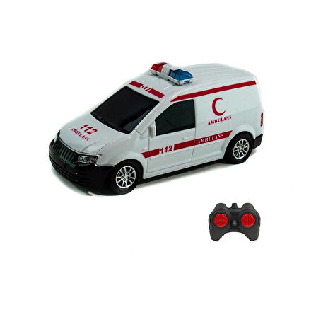 1:20 Ölçek Uzaktan Kumandalı Ambulans Full Fonksiyon