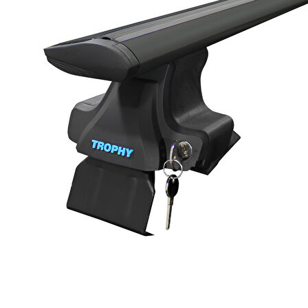 CİTROEN C3 2003 - 2009 Model Arası Uyumlu Ara Atkı Tavan Barı Trophy Siyah