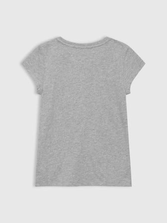 GAP 460525008 V-Hs Ss Value Logo Tee Kız Çocuk Tişört