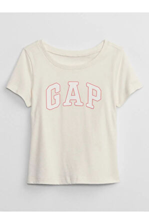 Gap V-Hs Ss Logo T Kız Çocuk K.Kol Tshırt