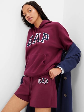 GAP V-GAP HERITAGE PO HD KADIN BORDO SWEATSHIRT 463506002