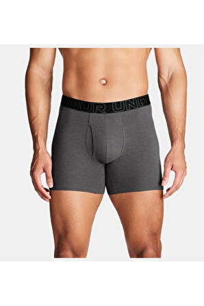 Erkek UA Performance Cotton 6" Boxerjock - 3'lü Paket 1383889-025