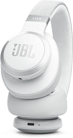 JBL Live 770 BT NC, Wireless Kulaklık, OE - Beyaz