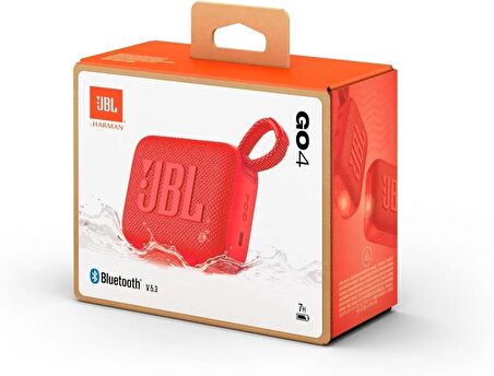 JBL Go4 Bluetooth Hoparlör, IP67 - Kırmızı