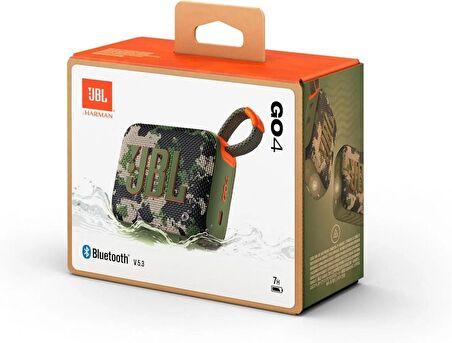 JBL Go4 Bluetooth Hoparlör, IP67 - Squad