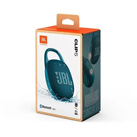 JBL Clip5 Bluetooth Hoparlör IP67 - Mavi