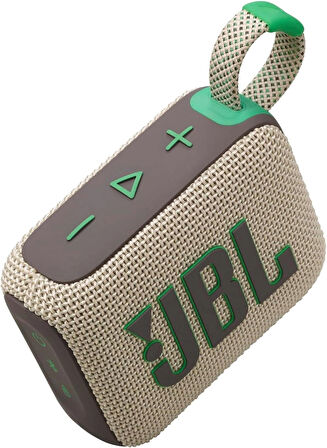 JBL Go4 Bluetooth Hoparlör, IP67, Bej/Yeşil