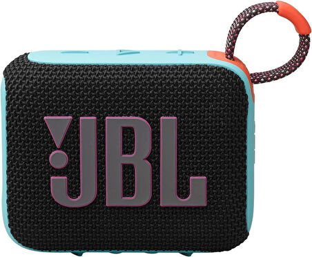 JBL Go4 Bluetooth Hoparlör, IP67, Siyah Turuncu
