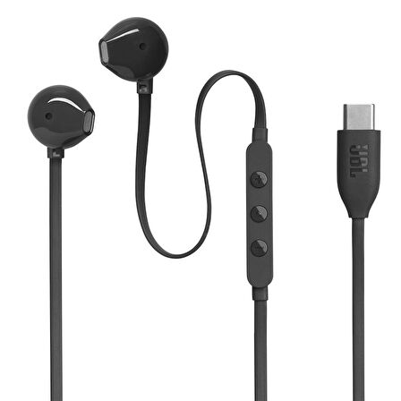 JBL TUNE 305C Siyah Type-C Kablolu Kulakiçi Kulaklık
