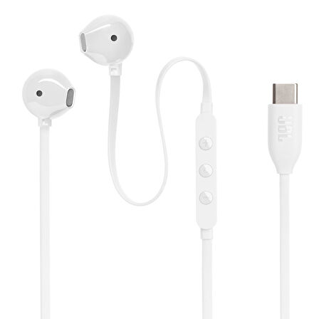 JBL TUNE 305C Beyaz Type-C Kablolu Kulakiçi Kulaklık
