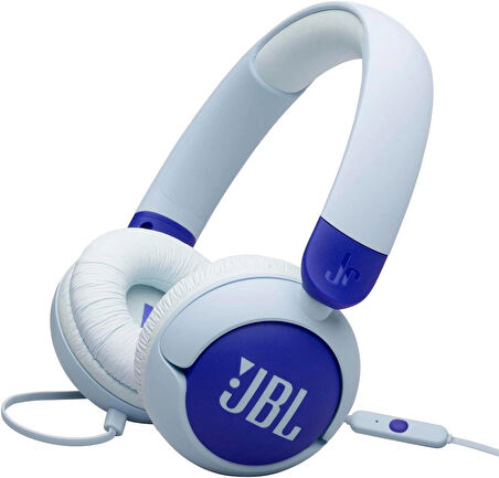 Jbl JR320 Kablolu Kulaküstü Çocuk Kulaklığı, Mavi