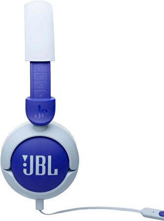 Jbl JR320 Kablolu Kulaküstü Çocuk Kulaklığı, Mavi