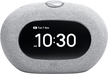 JBL Horizon 3 Alarmlı Saat, Bluetooth Hoparlör, Gri