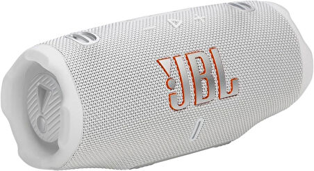 JBL Charge6 Bluetooth Hoparlör, IP67, Beyaz