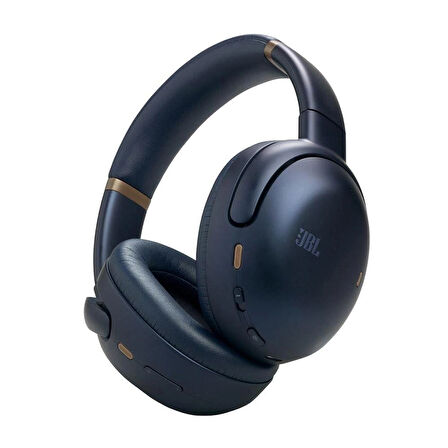 JBL Tour One M3 Kablosuz Kulak üstü Kulaklık, True ANC 2.0 JBL Spatial 360 Ses Kafa Takipli, Mavi