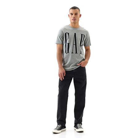 Gap Erkek T-shirt V-EVERYDAY SOFT CORP LOGO TEE