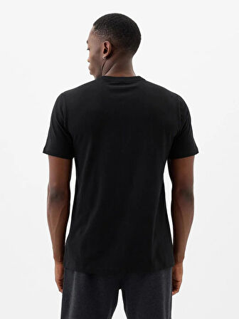 GAP 856659010 V-Everyday Soft Basic Logo T Erkek Tişört