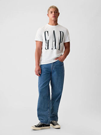 Gap V-Everyday Soft Corp Logo Erkek Tişört 866774001