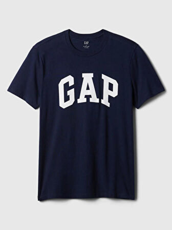 GAP 856659004 V-Everyday Soft Basic Logo T Erkek Tişört