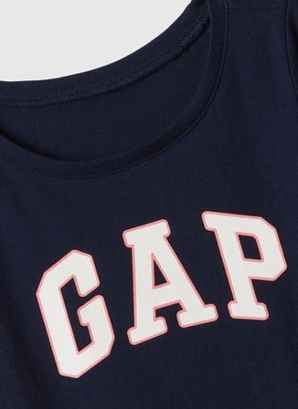 Gap Baskılı Lacivert Bebek T-Shirt 459909010
