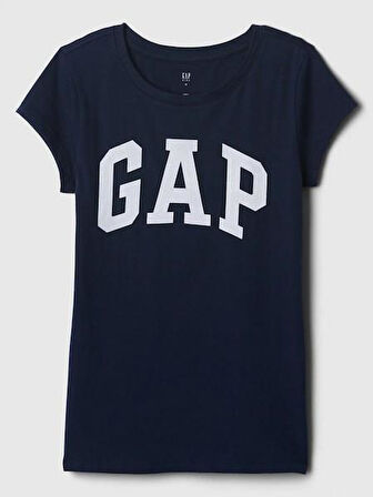 GAP 460525011 V-Hs Ss Value Logo Tee Kız Çocuk Tişört