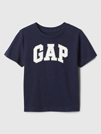 GAP Erkek Çocuk Logolu Polo Yaka Lacivert Tişört 609749002