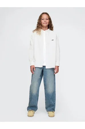 Beyaz Erkek GAP FRCH LOGO OXFORD GOMLEK Model Kodu: 605359000BEYAZ
