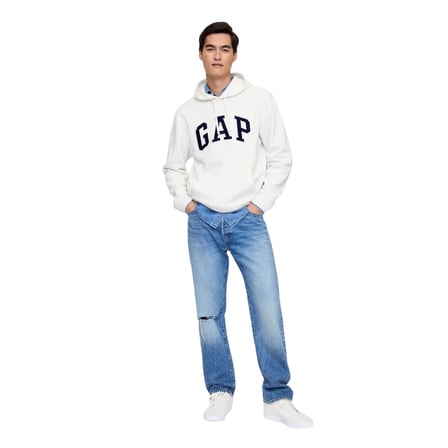 Gap Logo Relaxed Fleece Sweatshirt - 674148