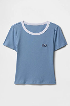 Gap V-Jpn Ss Small Logo Kadın Tişört