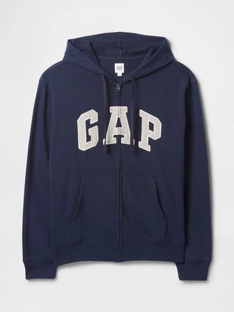 GAP 868454007 V-Frch Ft Heritage Logo Fz Erkek Eşofman Üstü