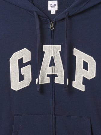 GAP 868454007 V-Frch Ft Heritage Logo Fz Erkek Eşofman Üstü