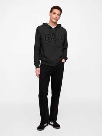 GAP V-FRCH FT HERITAGE LOGO FZ ERKEK GRİ CEKET 868454012