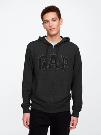 GAP V-FRCH FT HERITAGE LOGO FZ ERKEK GRİ CEKET 868454012