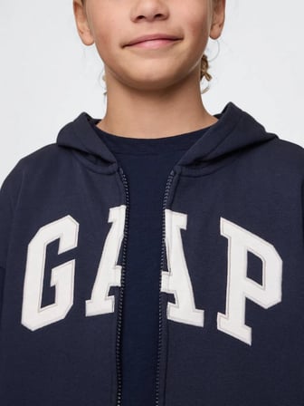 GAP 743966001 V-Frch Ft Bas Heritage Logo Fz Erkek Çocuk Eşofman Üstü