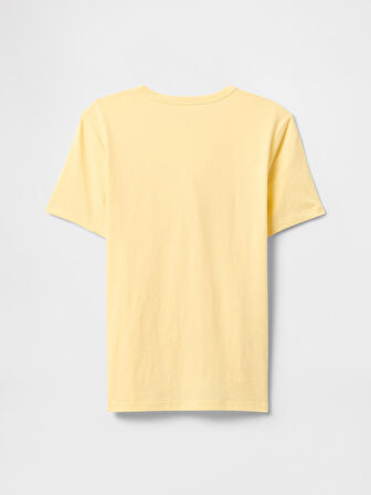 Gap Erkek Çocuk T-shirt V-FRCH LOGO ARCH TEE