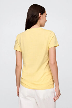 Gap V-SS Logo Classic Kadın Tişört