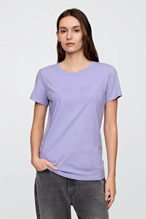 Gap V-SS Logo Classic Kadın Tişört