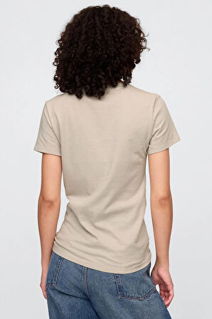 Gap V-SS Logo Classic Kadın Tişört