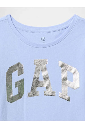 GAP Erkek Mavi Pamuklu Tişört 721891003