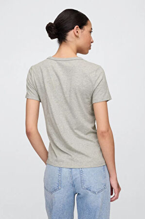 Gap V-SS Fav V Solid Kadın Tişört