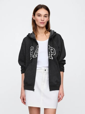 GAP V-FRCH EXC HERITAGE FZ KADIN GRİ CEKET 831200002