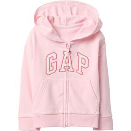 GAP Kız Çocuk Pembe Logolu Sweatshirt 742963002