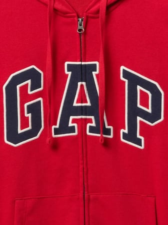 GAP 868454008 V-Frch Ft Heritage Logo Fz Erkek Eşofman Üstü