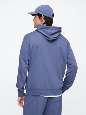 GAP V-FRCH FT HERITAGE LOGO PO SNL ERKEK MAVİ SWEATSHIRT 868460006