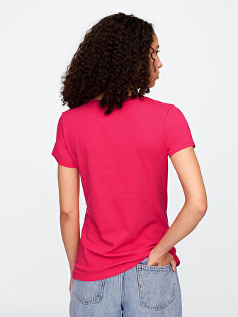 GAP 729555008 V-Ss Logo Classic Tee Kadın Tişört